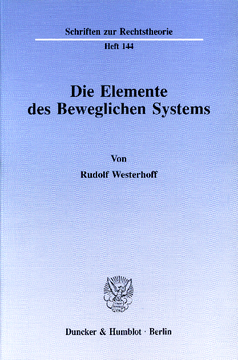 Die Elemente des Beweglichen Systems Die Elemente des Beweglichen Systems
