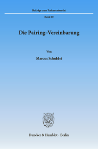 Die Pairing-Vereinbarung