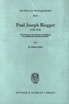 Paul Joseph Riegger (1705 - 1775) Paul Joseph Riegger (1705 - 1775)