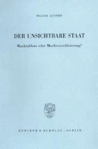 Der Unsichtbare Staat