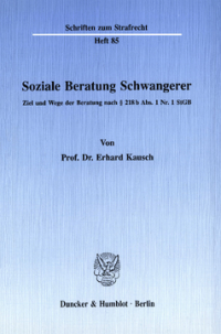 Soziale Beratung Schwangerer