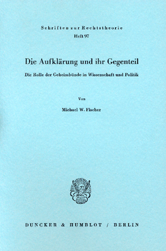 Die Aufklärung und ihr Gegenteil Die Aufklärung und ihr Gegenteil