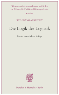 Die Logik der Logistik Die Logik der Logistik