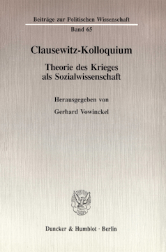 Clausewitz-Kolloquium Clausewitz-Kolloquium