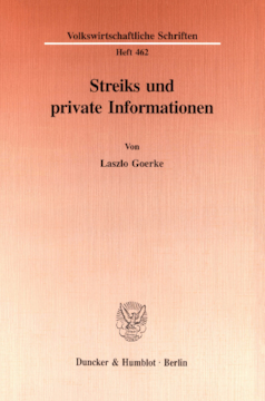 Streiks und private Informationen Streiks und private Informationen