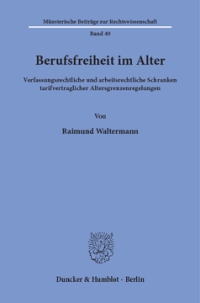 Berufsfreiheit im Alter