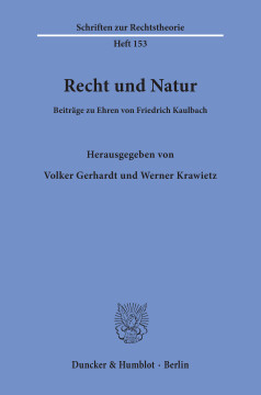 Recht und Natur Recht und Natur