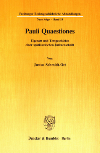 Pauli Quaestiones
