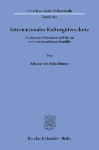 Internationaler Kulturgüterschutz