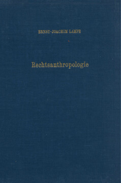Rechtsanthropologie Rechtsanthropologie
