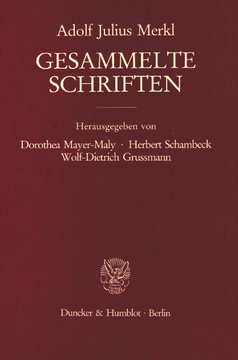 Gesammelte Schriften Gesammelte Schriften
