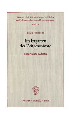 Im Irrgarten der Zeitgeschichte Im Irrgarten der Zeitgeschichte