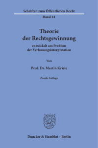 Theorie der Rechtsgewinnung