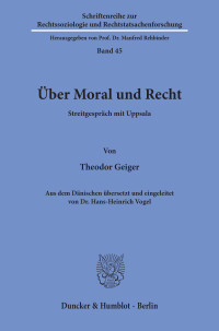 Über Moral und Recht