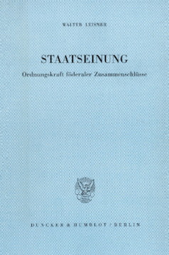 Staatseinung Staatseinung