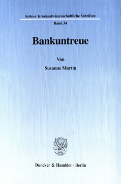 Bankuntreue Bankuntreue