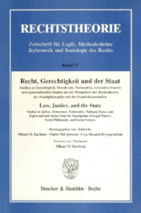 Recht, Gerechtigkeit und der Staat
