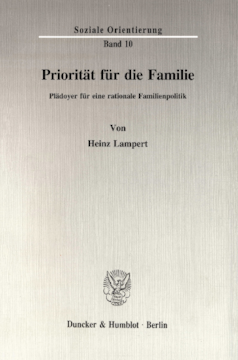 Priorität für die Familie Priorität für die Familie