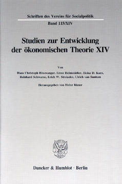 Johann Heinrich von Thünen als Wirtschaftstheoretiker Johann Heinrich von Thünen als Wirtschaftstheoretiker