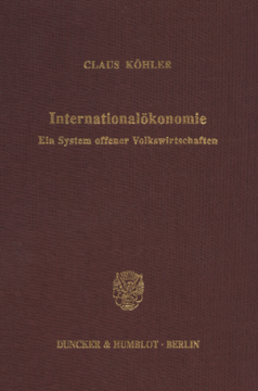 Internationalökonomie Internationalökonomie