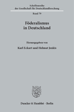 Föderalismus in Deutschland Föderalismus in Deutschland