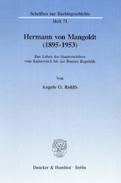 Hermann von Mangoldt (1895–1953) Hermann von Mangoldt (1895–1953)
