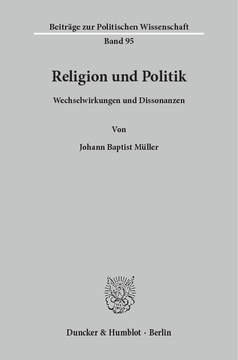 Religion und Politik Religion und Politik