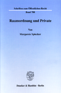 Raumordnung und Private