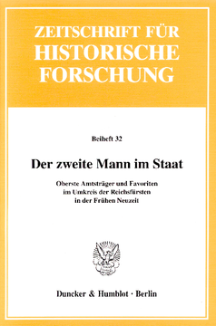Der zweite Mann im Staat Der zweite Mann im Staat