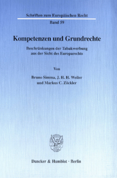 Kompetenzen und Grundrechte Kompetenzen und Grundrechte