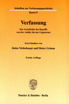 Verfassung Verfassung