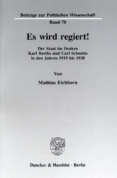 Es wird regiert! Es wird regiert!
