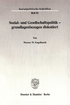 Sozial- und Gesellschaftspolitik - grundlagenbezogen diskutiert Sozial- und Gesellschaftspolitik - grundlagenbezogen diskutiert