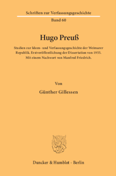 Hugo Preuß Hugo Preuß
