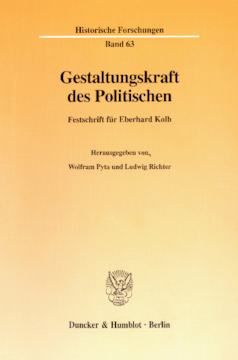 Gestaltungskraft des Politischen Gestaltungskraft des Politischen