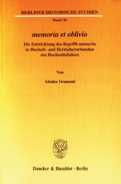 memoria et oblivio memoria et oblivio