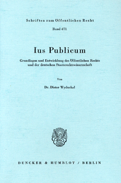 Ius Publicum Ius Publicum