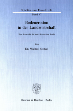 Bodenerosion in der Landwirtschaft Bodenerosion in der Landwirtschaft