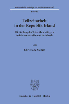 Teilzeitarbeit in der Republik Irland Teilzeitarbeit in der Republik Irland