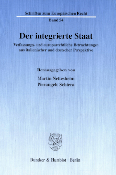 Der integrierte Staat Der integrierte Staat