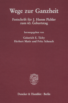 Wege zur Ganzheit Wege zur Ganzheit