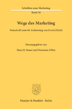 Wege des Marketing Wege des Marketing