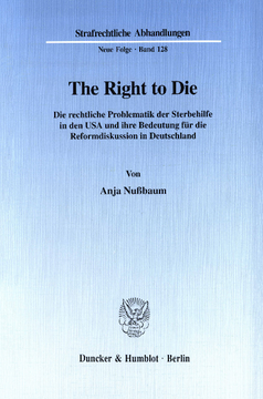 The Right to Die The Right to Die