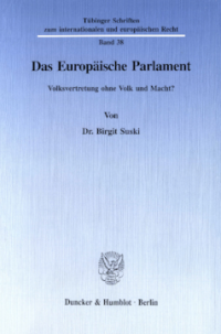 Das Europäische Parlament