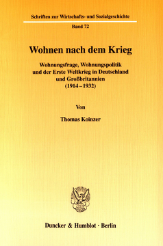 Wohnen nach dem Krieg Wohnen nach dem Krieg