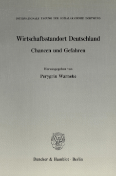 Wirtschaftsstandort Deutschland Wirtschaftsstandort Deutschland