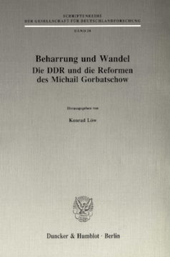 Beharrung und Wandel Beharrung und Wandel