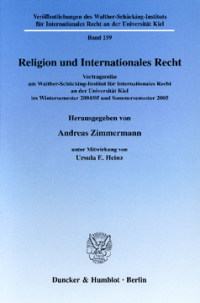 Religion und Internationales Recht