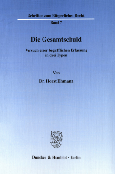 Die Gesamtschuld Die Gesamtschuld