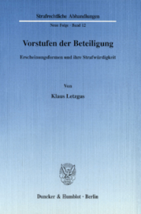 Vorstufen der Beteiligung